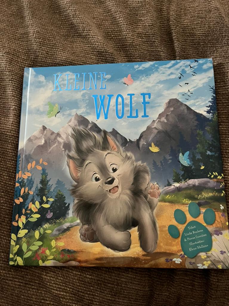 Boek kleine wolf, Ophalen of Verzenden, Zo goed als nieuw