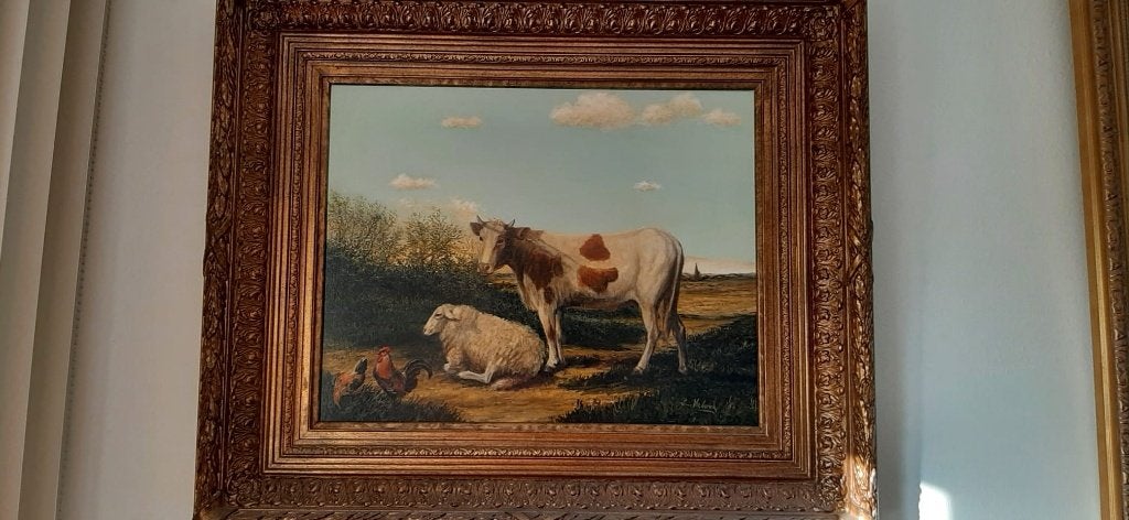 Boerderijdieren door L. Verbeeck, Antiek en Kunst, Ophalen