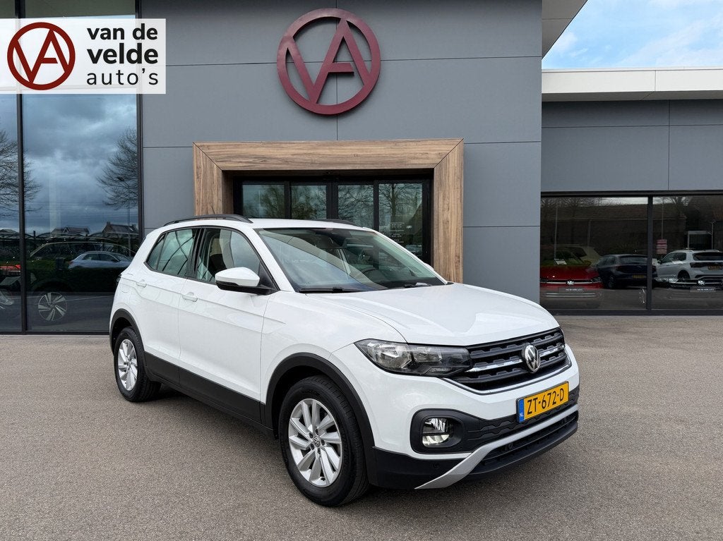 Volkswagen T-Cross 1.0 TSI Life | Trekhaak | Navi | Adap. Cr, Auto's, Volkswagen, Voorwielaandrijving, 12 maanden, Origineel Nederlands