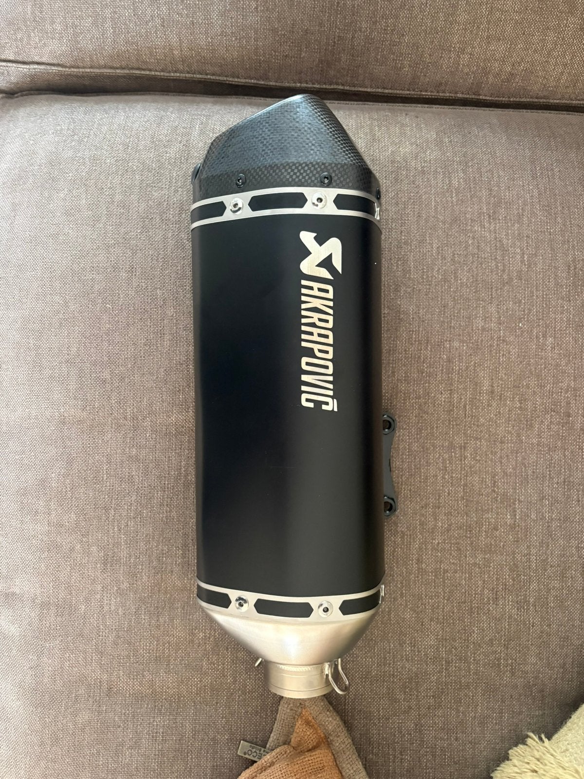 Akrapovic uitlaat 50/80cc - Zo goed als nieuw!, Ophalen of Verzenden, Nieuw