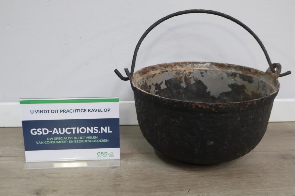 Antiek Gietijzeren Kookpot, Ophalen of Verzenden