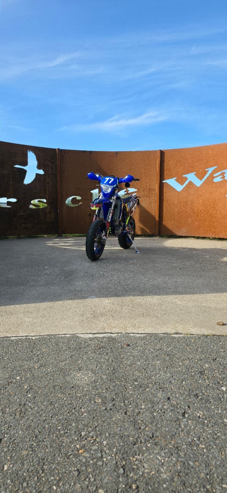 Zeer nette Yamaha WR450 - Volledig gereviseerd!, Motorrijbewijs A, Gebruikt, Particulier, Meer dan 35 kW