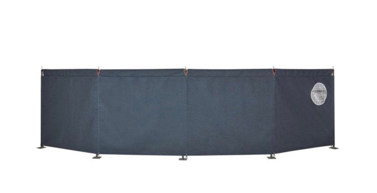 Isabella Grey Windscherm - 4-delig, 460x130 cm, Caravans en Kamperen, Ophalen, Nieuw