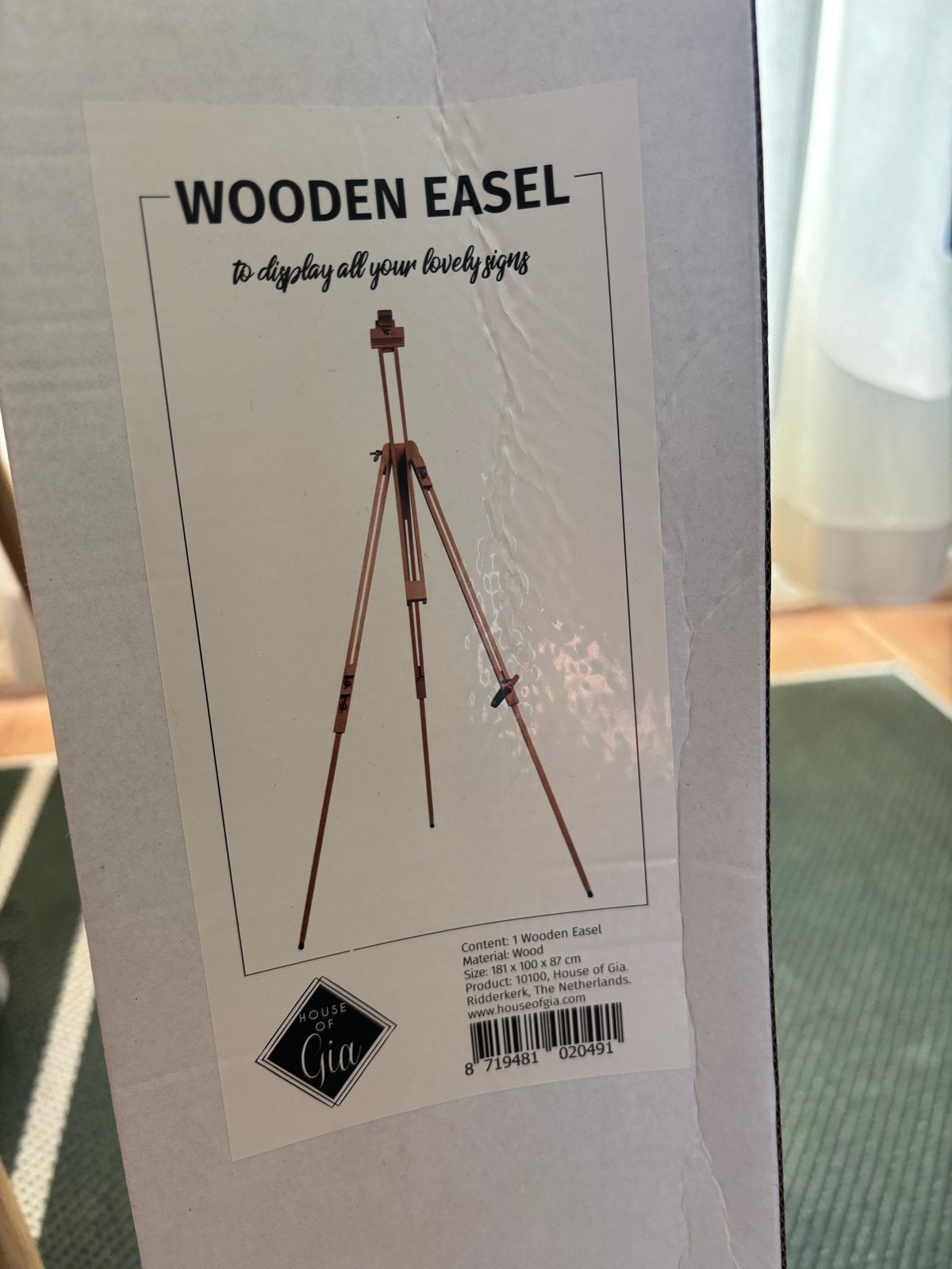 Houten Ezel - een keer gebruikt, Ophalen of Verzenden, Nieuw, Ezel