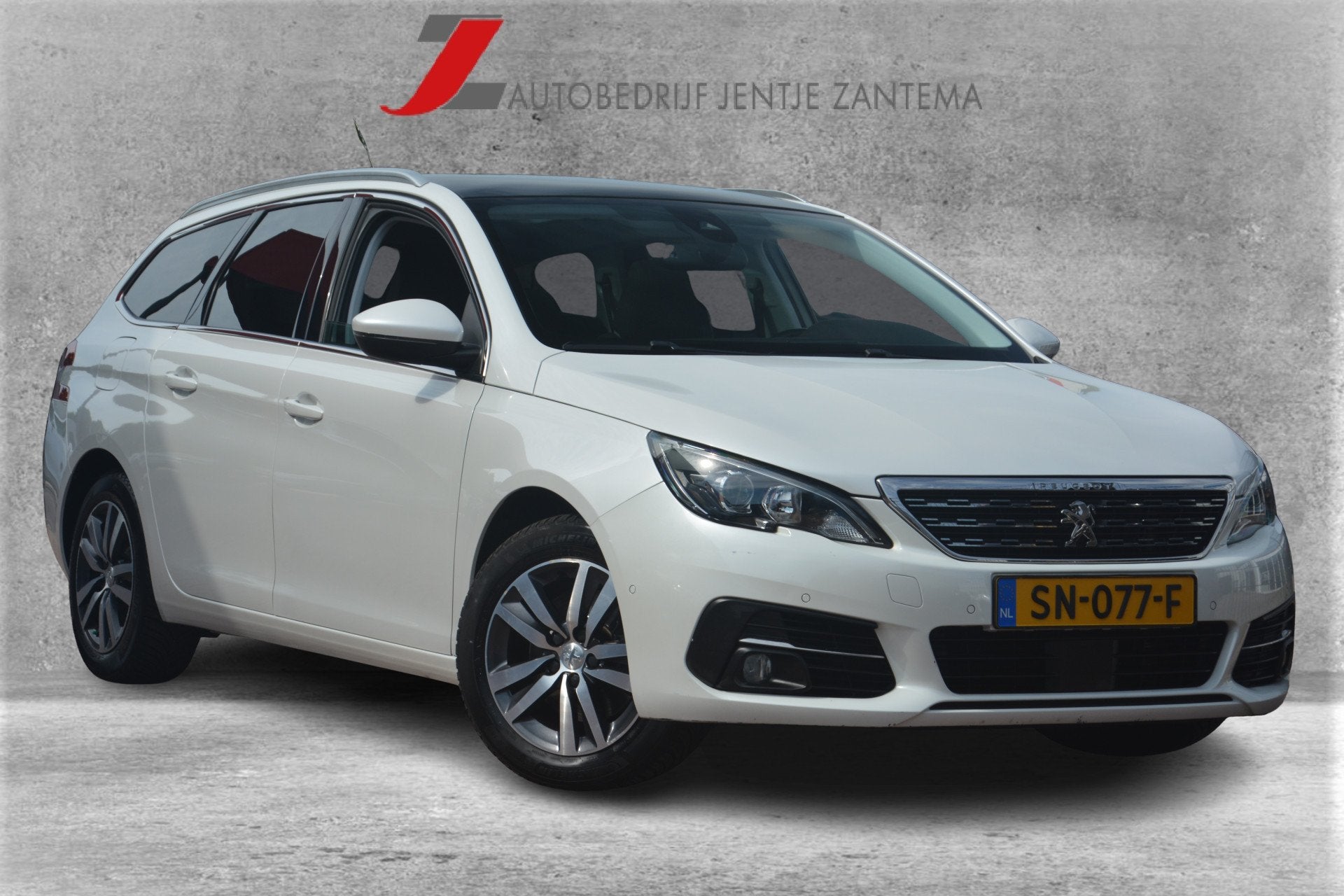 Peugeot 308 SW 2.0 BlueHDI Blue Lease Premium Nederlandse au, Auto's, Peugeot, Gebruikt, 4 cilinders, 150 pk, Wit