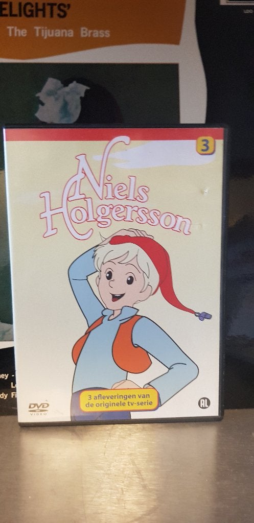 dvd Niels Holgersson deel 3 (Z226-231), Alle leeftijden, Ophalen of Verzenden, Zo goed als nieuw, Amerikaans