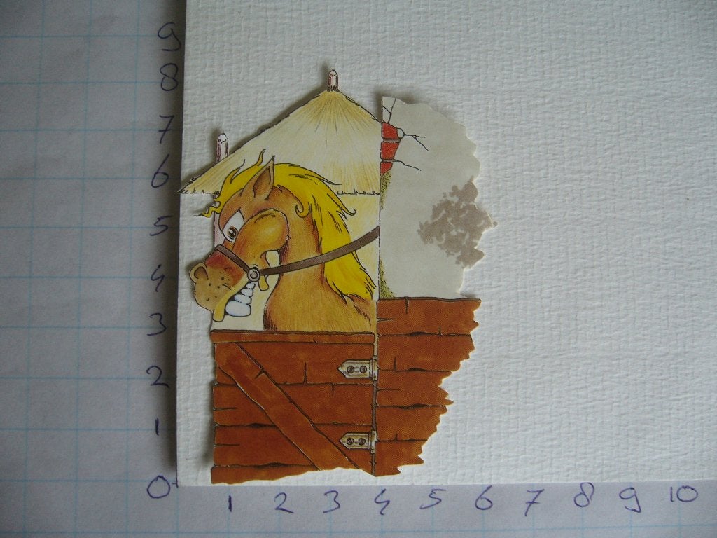 nr. 4 - uitgeknipt 3d plaatje, Ophalen of Verzenden, Nieuw, Dieren, Knipvel