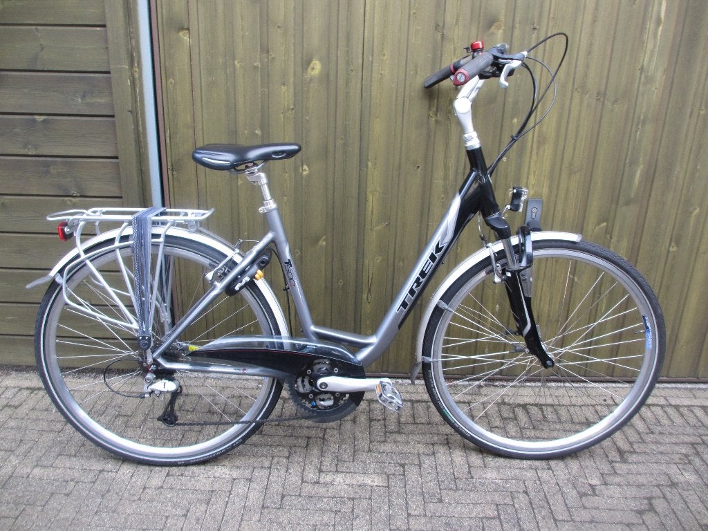 TREK T500 Damesfiets Frameh. 50 cm 24 versnellingen., Gebruikt, Velgrem, (Extra) lage instap, 50 tot 53 cm