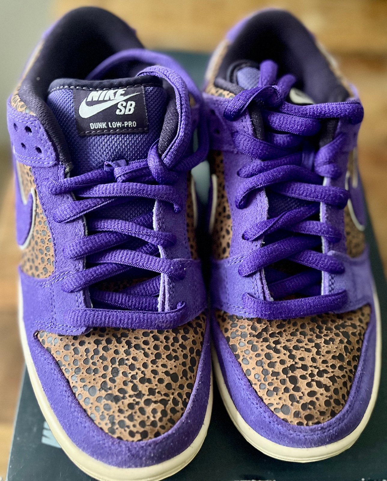 Nike SB Dunk Low "Purple Safari" (Kenny Powers) - Maat 37.5, Ophalen of Verzenden, Overige kleuren, Sneakers of Gympen
