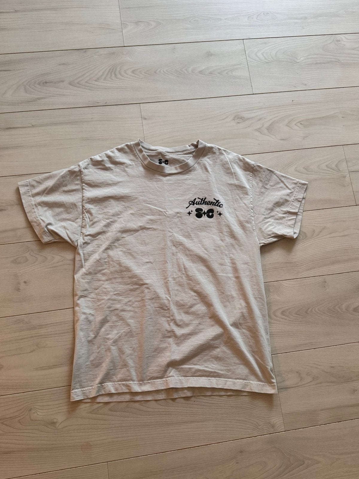Space Camp t-shirt, Verzenden, Wit, Maat 42/44 (L), Zo goed als nieuw