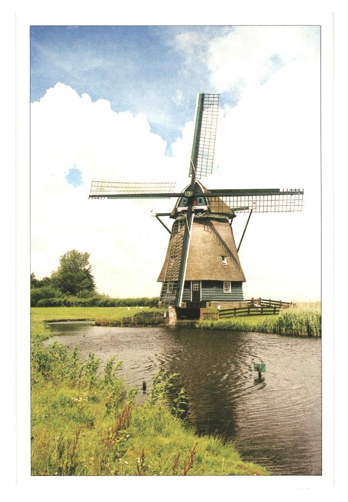 988018 Akersloot 80+ NH Molen Dorregeestermolen zegel VHK