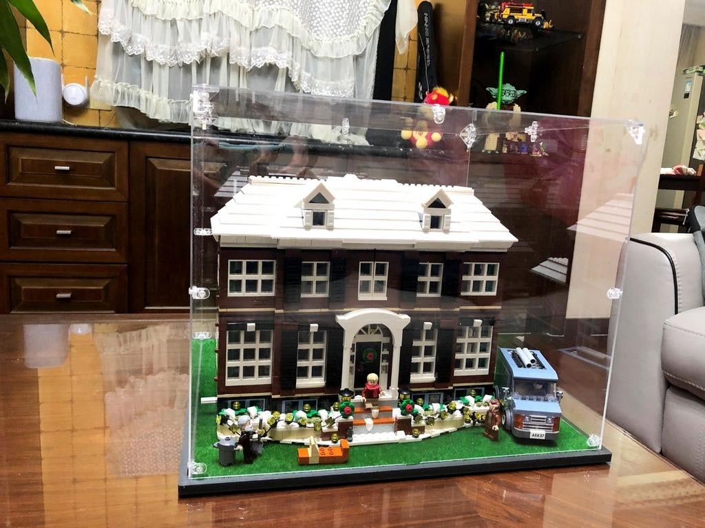 Tk vitrinekast box voor lego huisjes, Ophalen, Minder dan 50 cm, Zo goed als nieuw, Minder dan 100 cm
