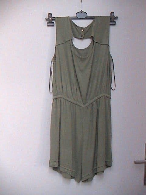 C&A YESSICA leuke groene korte jumpsuits maat 40 / M, Maat 38/40 (M), Ophalen of Verzenden, Groen, Gedragen