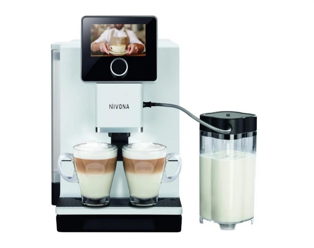 Nivona 9 Serie ZGAN - Volautomatische Koffiemachine NP 1699€, Koffiemachine, Zo goed als nieuw, Afneembaar waterreservoir, Koffiebonen