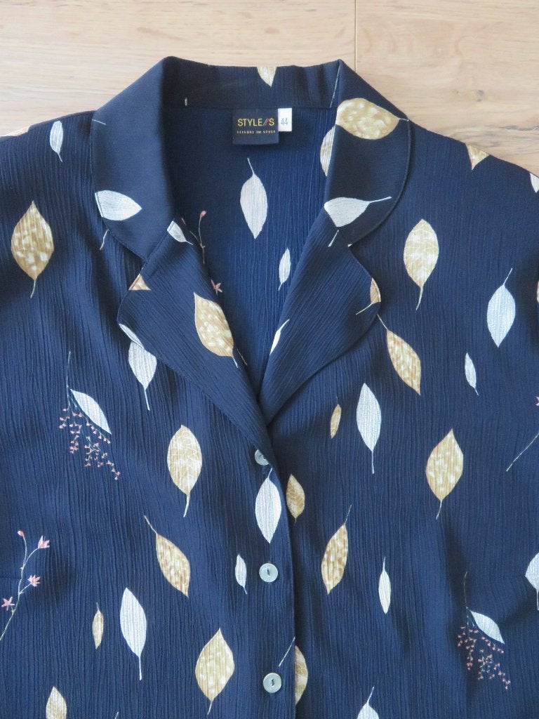 Blouse Set Donkerblauw Maat 44  Merk Styles NIEUW, Ophalen of Verzenden, Nieuw, Maat 42/44 (L), Blauw