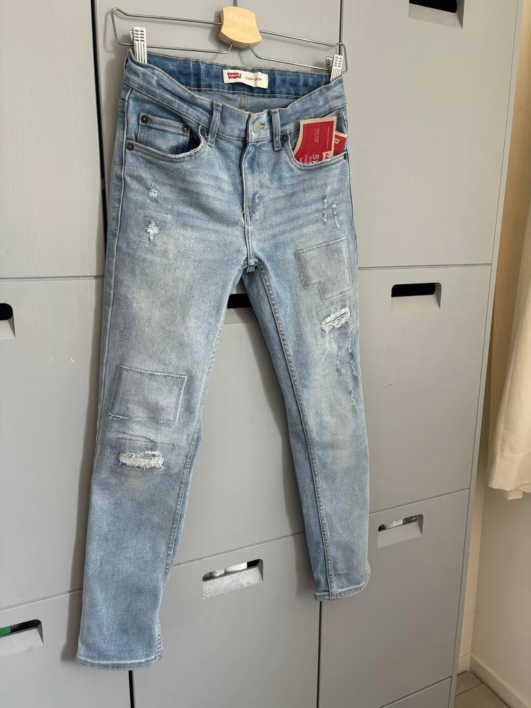 Levi's 510 Skinny Jeans - Maat 14A /164, Ophalen of Verzenden, Zo goed als nieuw, Jongen, Broek