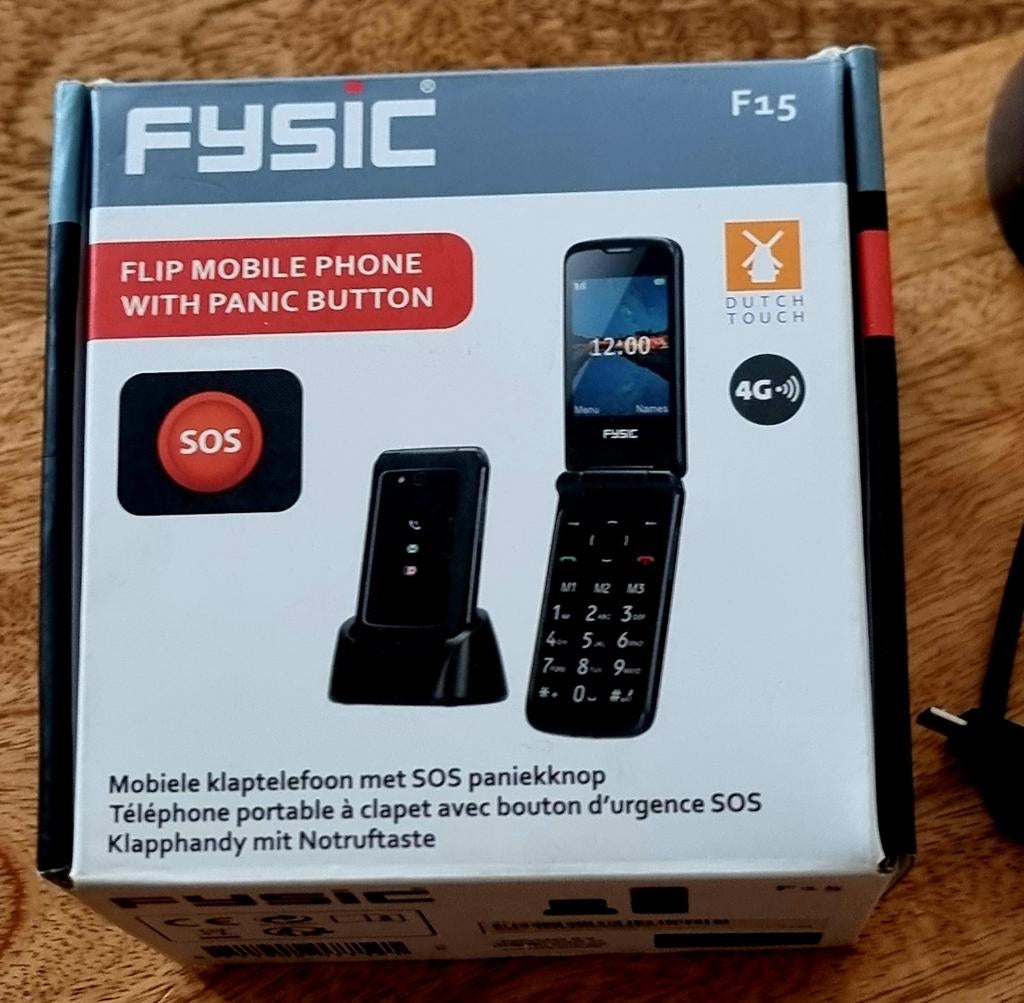Fysic F15 klaptelefoon, Ophalen of Verzenden