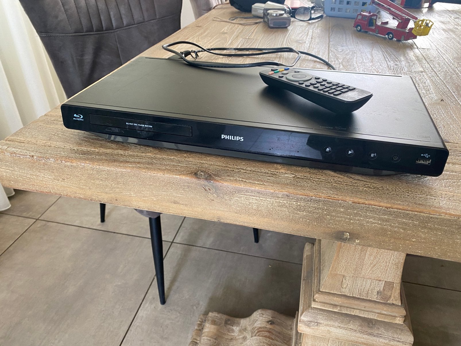 Luxe Philips blu-ray speler met veel mogelijkheden, Ophalen of Verzenden, Zo goed als nieuw, Philips, Wi-Fi