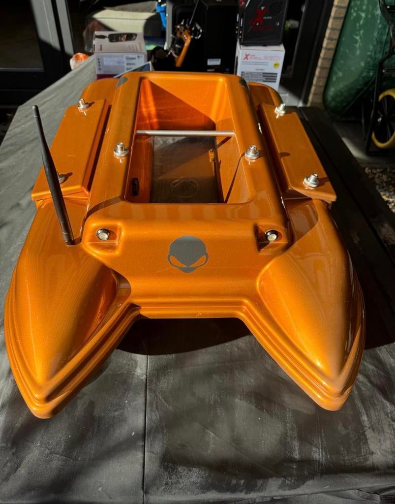 Alien exo baitboat Dragonfly/autopilot, Watersport en Boten, Hengelsport | Karpervissen, Ophalen of Verzenden, Zo goed als nieuw