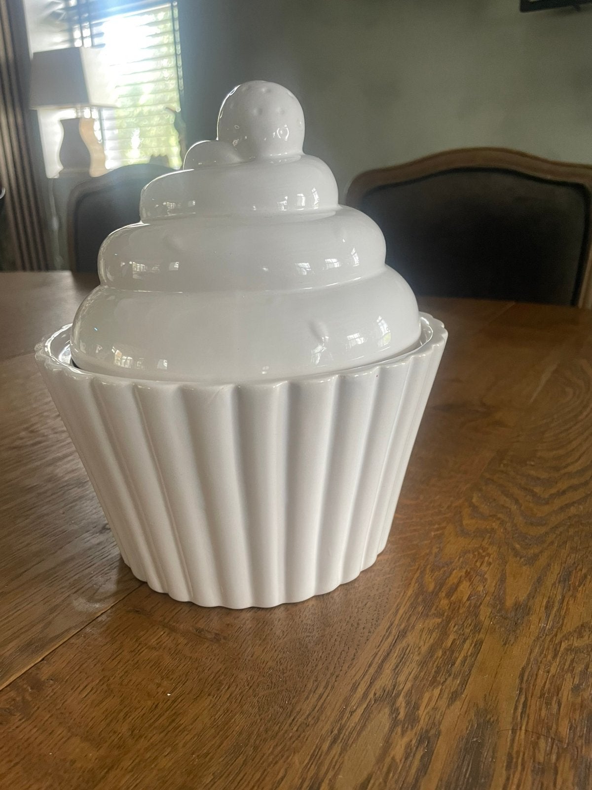 Clayre & Eef cupcake voorraadpot, Voorraadpot, Ophalen, Zo goed als nieuw