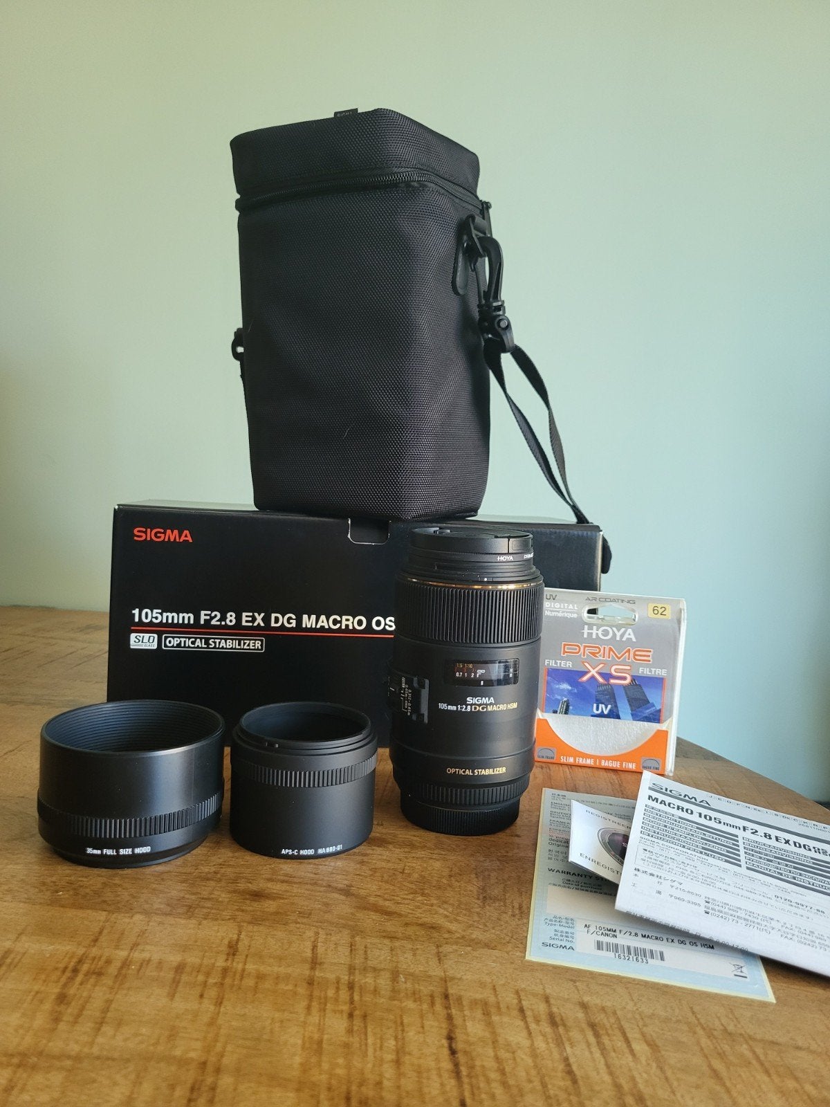 Sigma 105mm F2.8 EX DG OS HSM Macro, Ophalen, Zo goed als nieuw, Macrolens