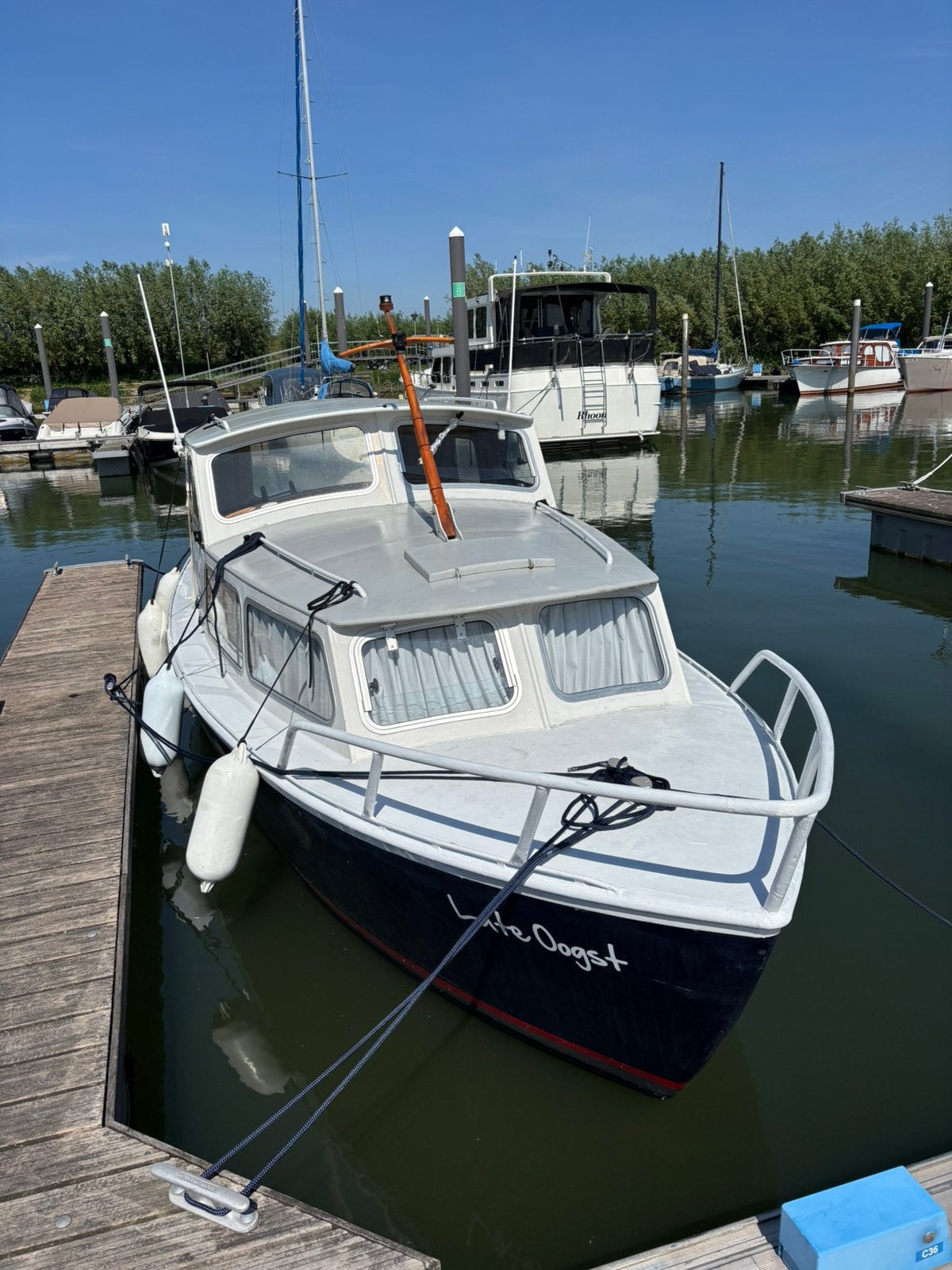 Te koop: Stalen kruiser 8.50m met 42pk Craftsman 168 uur, Overige merken, 9 m, Gebruikt, Binnenboordmotor