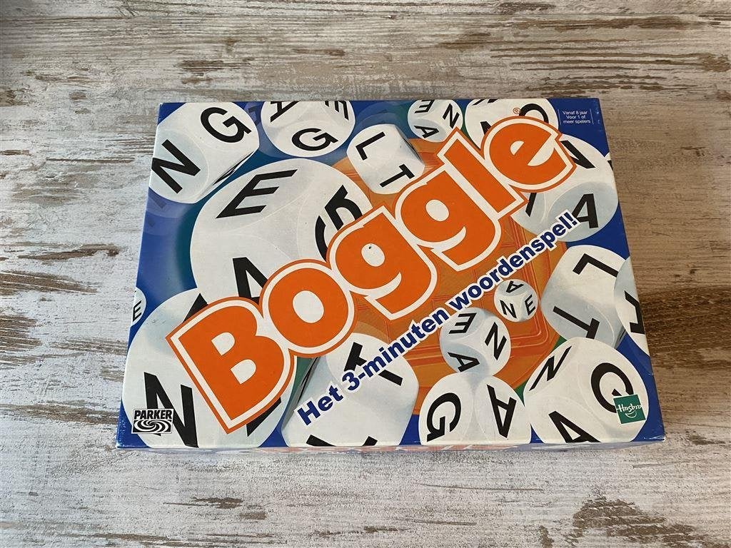 Boggle Parker het 3-minuten woordenspel! [s34], Hobby en Vrije tijd, Verzenden, Zo goed als nieuw
