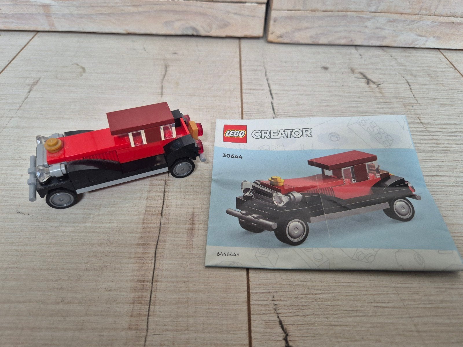 LEGO creator 30644: Klassieke auto, 6+, Ophalen, Lego, Inclusief instructies, Zo goed als nieuw