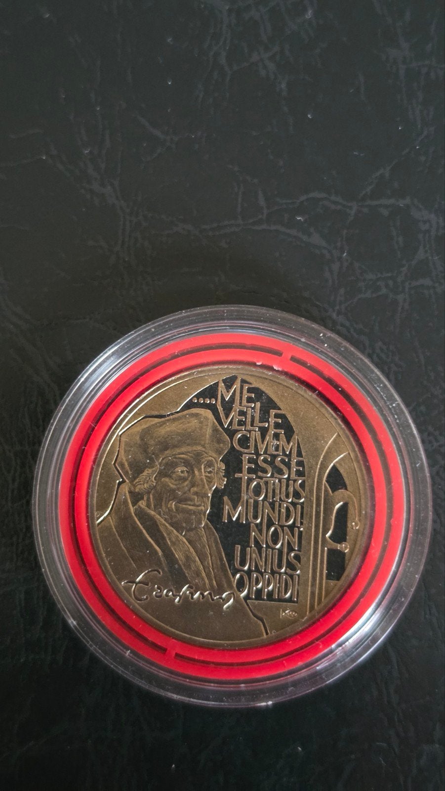 2 1/2 ECU Nederland Erasmus munt, Ophalen of Verzenden
