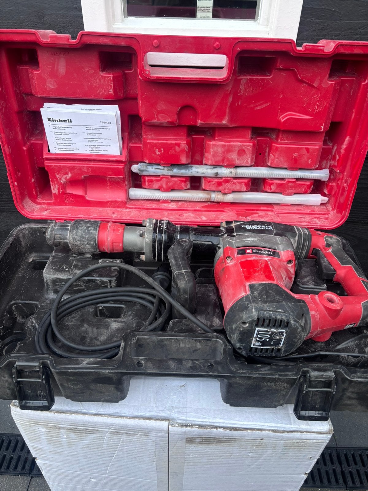 Einhell TE-DH 32 sds max Betonbreker in goede staat, Doe-het-zelf en Verbouw, Ophalen of Verzenden, Zo goed als nieuw, Boor- en/of Breekhamer