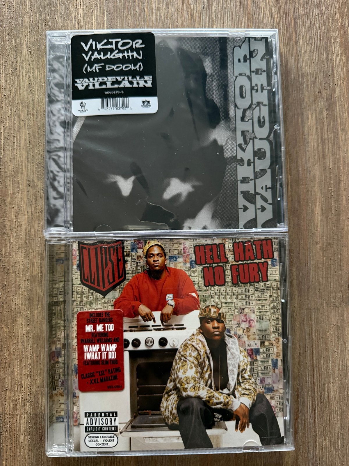 Viktor Vaughn (MF DOOM) - Vaudeville Villain & Clipse, Cd's en Dvd's, Ophalen of Verzenden, Zo goed als nieuw, Album, Inclusief doosje