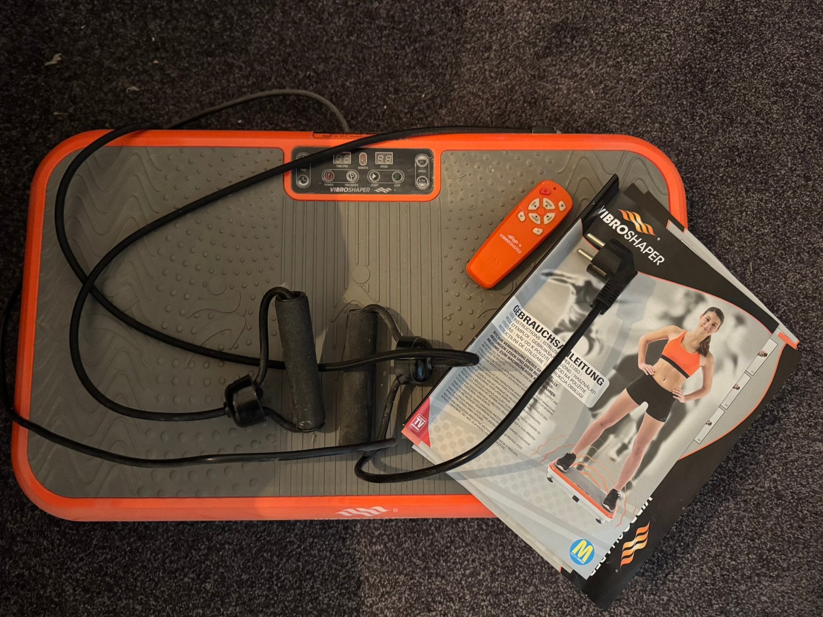 Trilplaat Vibroshaper, Ophalen, Zo goed als nieuw, Trilplaat