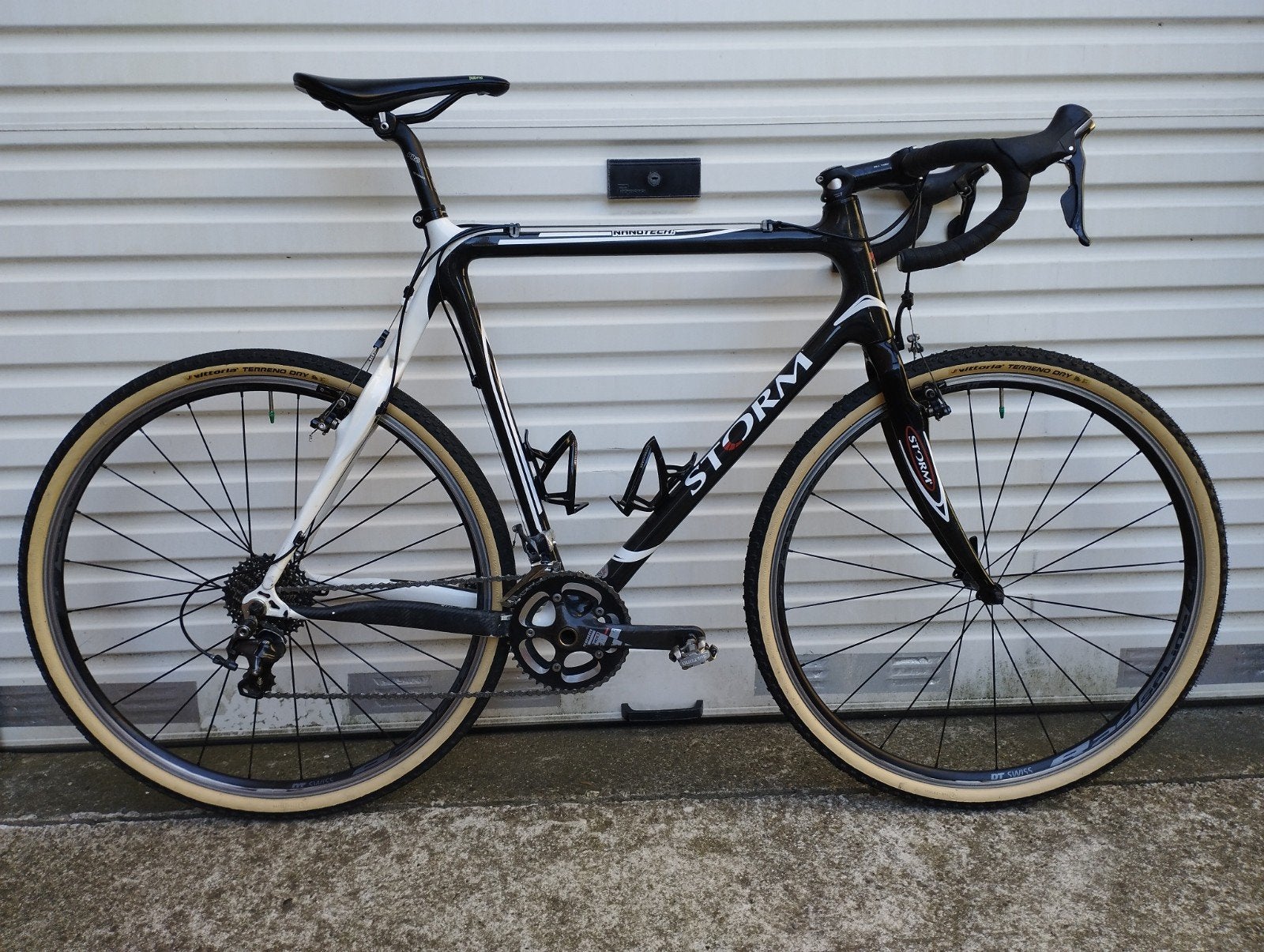 Storm Nanotech gravelbike cyclocross veldrijden, Fietsen en Brommers, 28 inch, Gebruikt, Carbon, 57 tot 61 cm