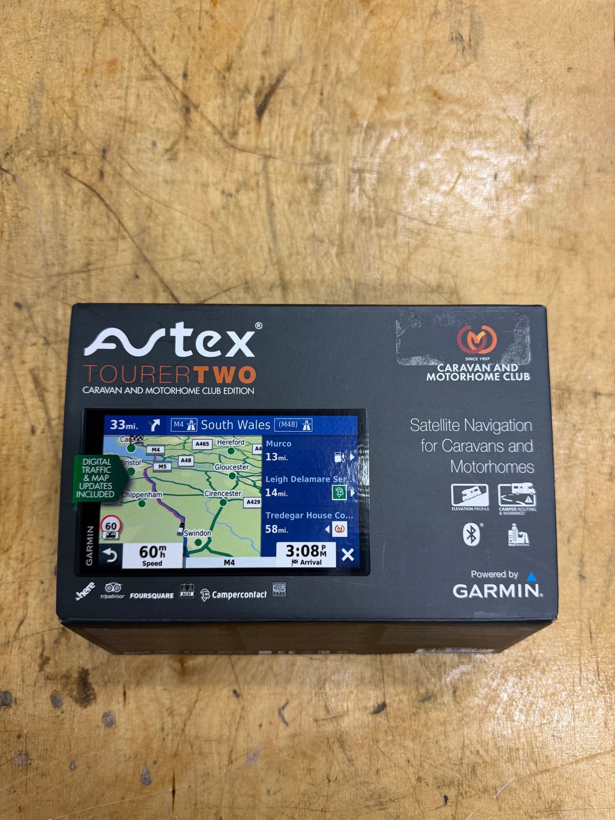 Avtex Tourer Two Navigatie (gelijk aan Garmin Camper 780), Caravans en Kamperen, Ophalen of Verzenden, Gebruikt