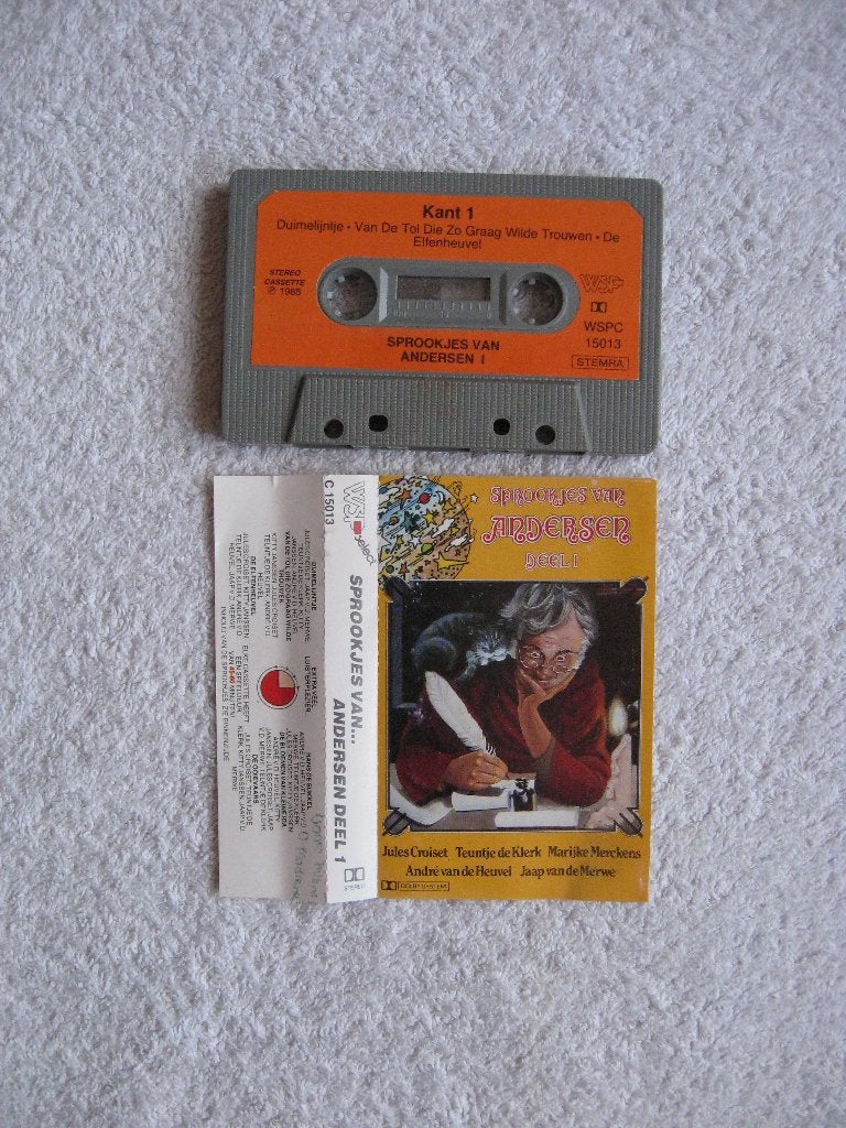 Sprookjes van Andersen deel 1 - MC (zie advertentietekst), Ophalen of Verzenden, Gebruikt, 1 bandje