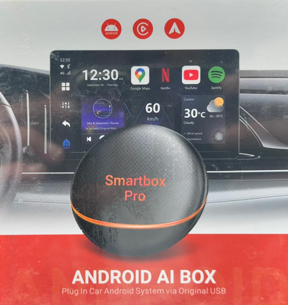 Smartbox Pro Android AI Box - Plug-in Car Android System ai, Auto diversen, Auto-accessoires, Ophalen of Verzenden, Nieuw