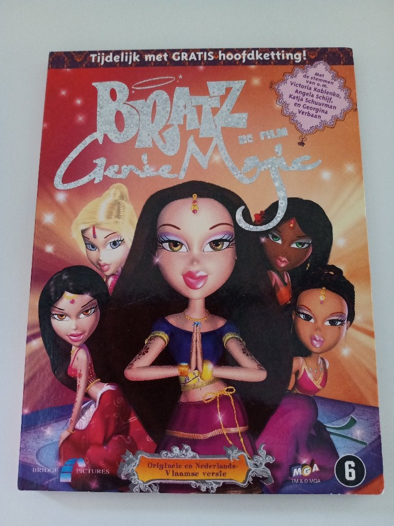 DVD van BRATZ Genie Magic De Film, Cd's en Dvd's, Europees, Gebruikt, Tekenfilm, Vanaf 6 jaar