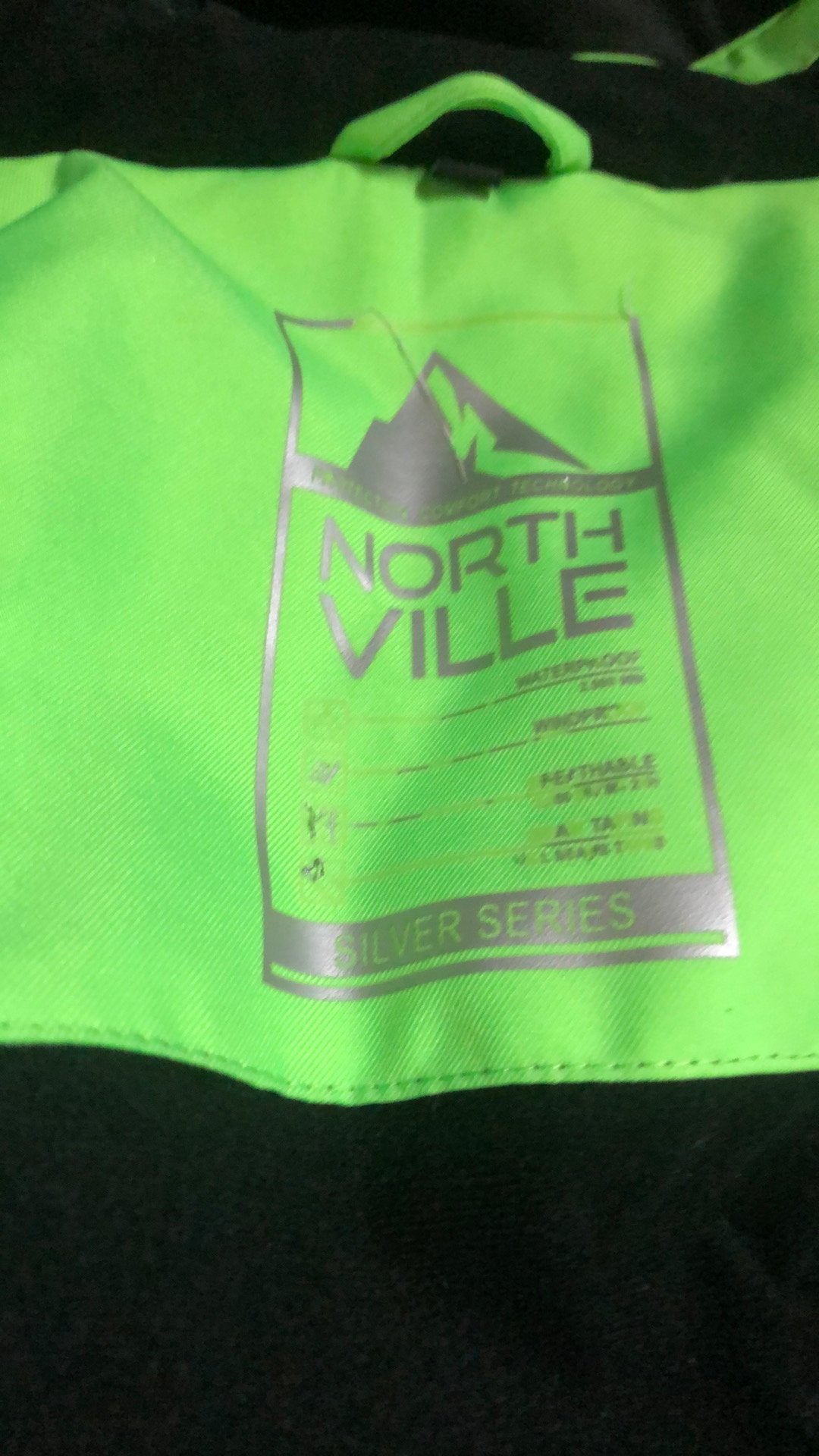 Leuke groene northville jas, Ophalen of Verzenden, Gebruikt, Regenjas