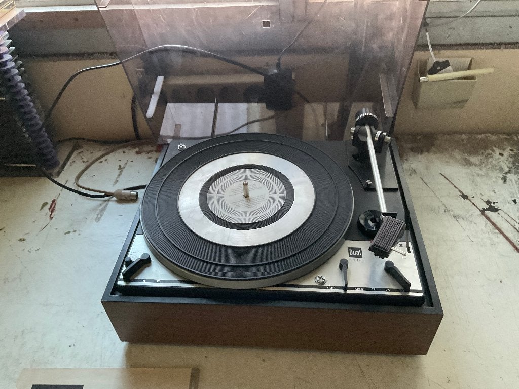 Dual 1214, Ophalen, Gebruikt, Automatisch, Platenspeler