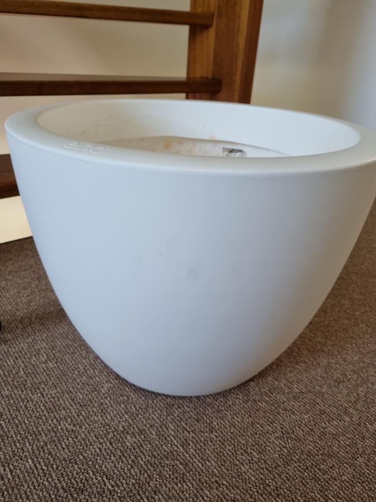Bloempot op wieltjes 52L Elho, Ophalen, Rond, Kunststof, Binnen