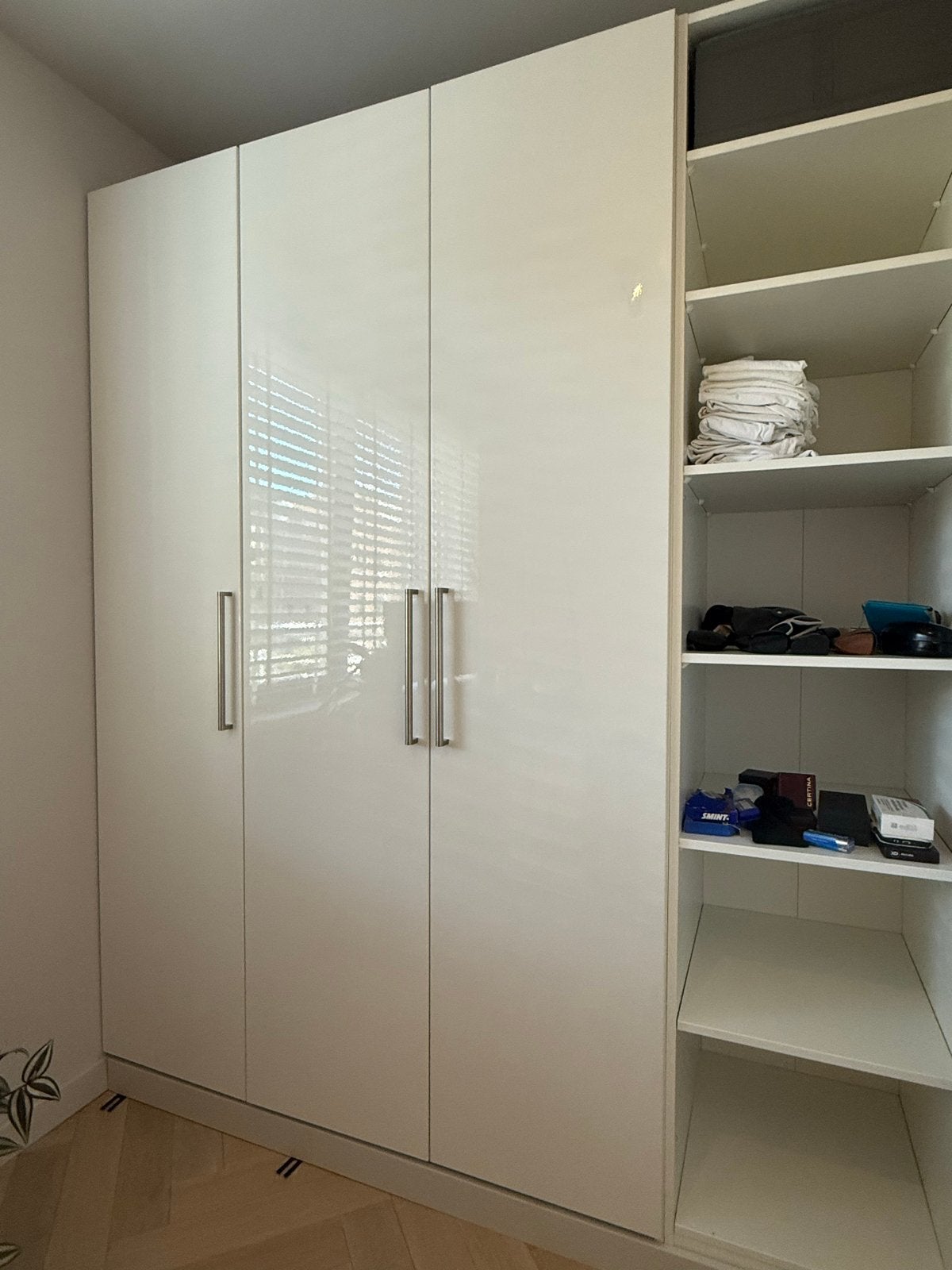 IKEA Pax Kastdeuren - Hoogglans Wit (3 stuks), Overige materialen, 100 tot 150 cm, 200 cm of meer, Ophalen of Verzenden