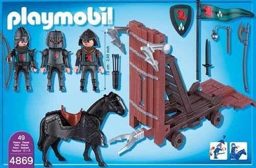Playmobil Stormram 4896 Valkenridders - Complete Set, Gebruikt, Complete set, Overige typen, Ophalen of Verzenden
