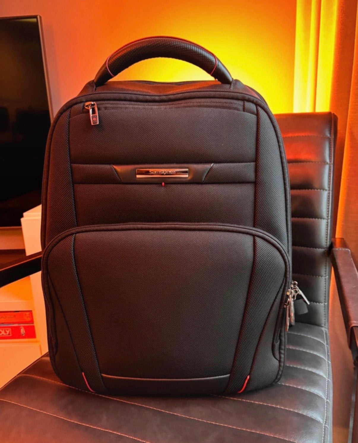 Samsonite Pro-DLX 5 Laptop Rugzak 15.6 inch Zwart, Ophalen, Zo goed als nieuw