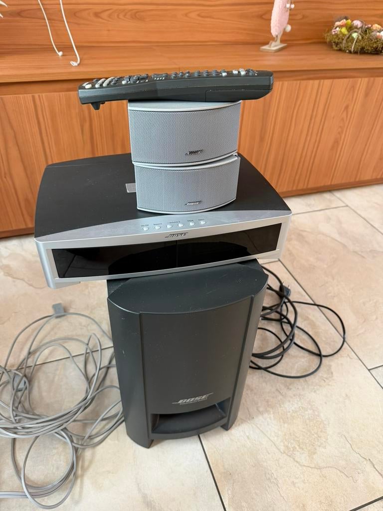 Bose 3-2-1 GSX Home Cinema Set – Compleet & Werkend, 70 watt of meer, Zo goed als nieuw, Dvd-speler, Ophalen