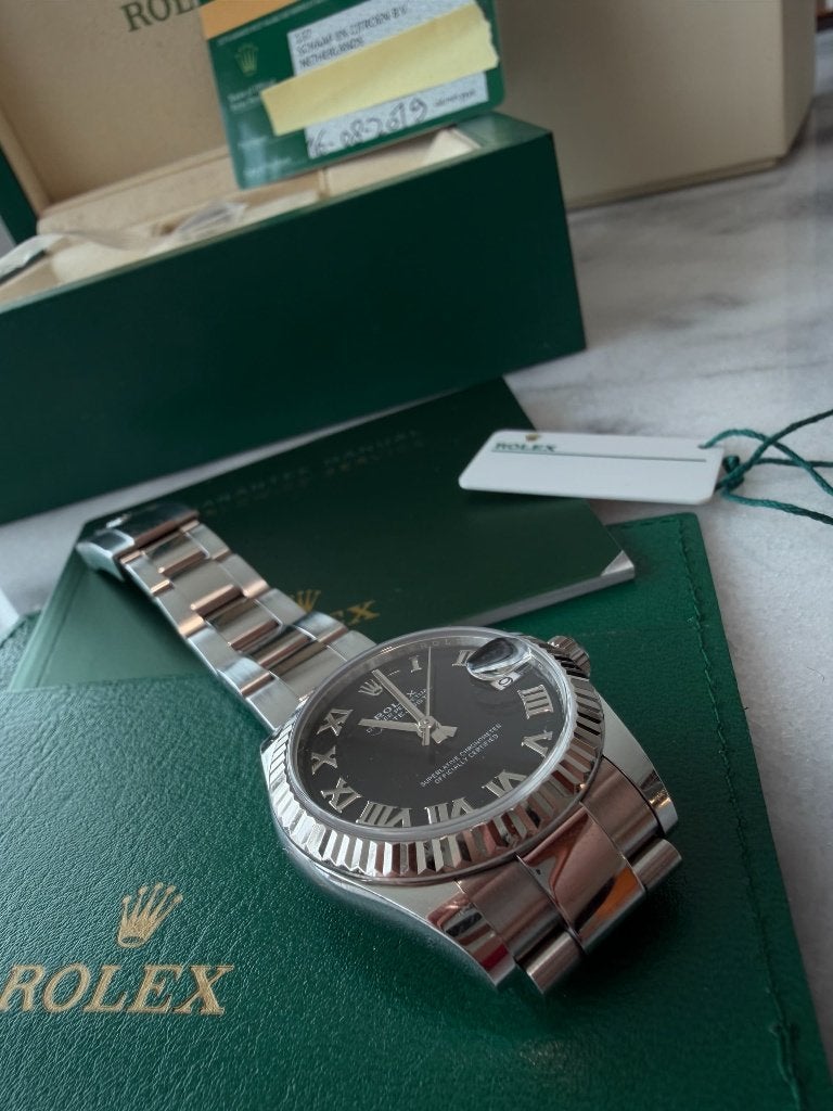 Rolex Datejust 31mm 278274 compleet dames, Ophalen, Rolex, Polshorloge, Zo goed als nieuw