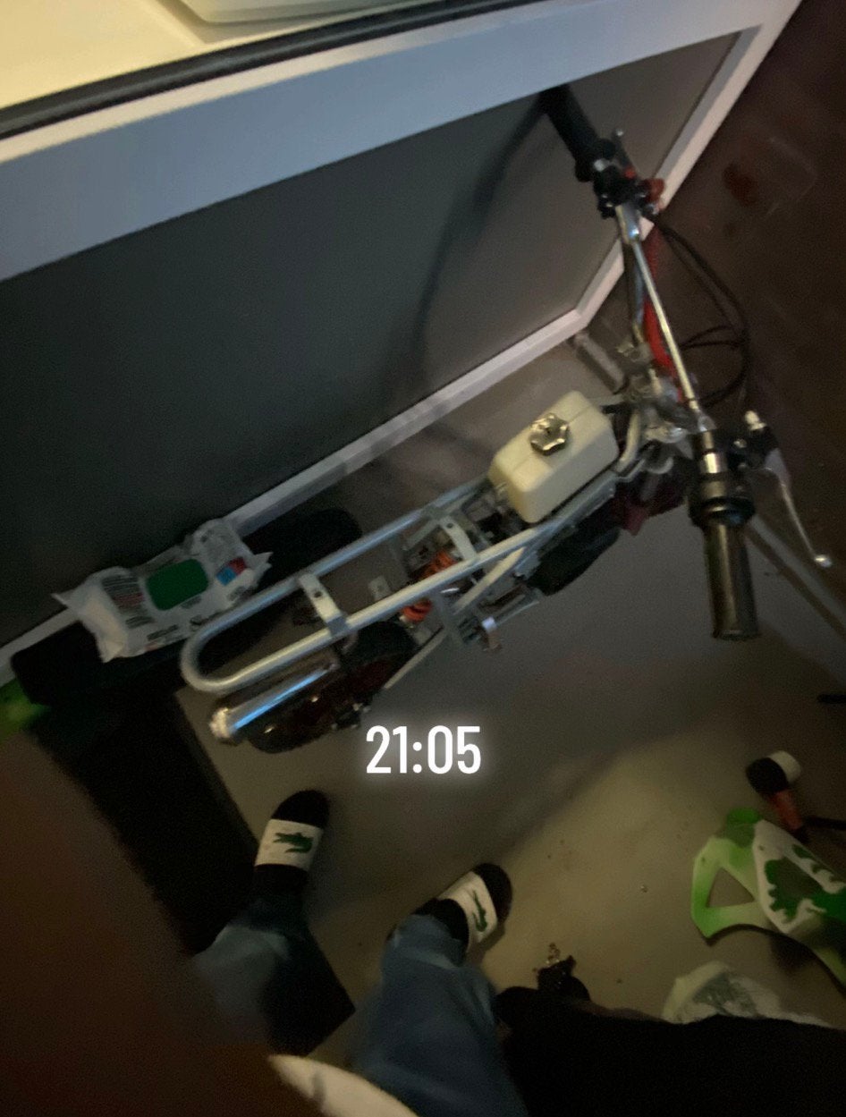 Mini crosser, Ophalen of Verzenden, Zo goed als nieuw, Minder dan 80 mm, Onderdelen of Toebehoren