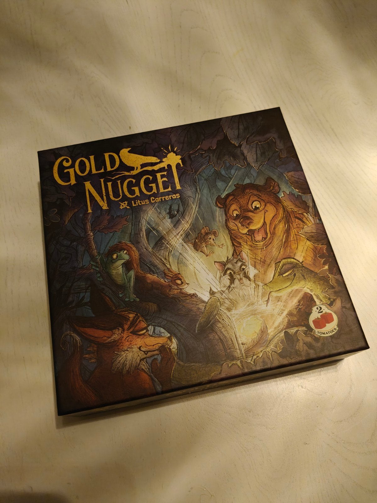 Gold Nugget Bordspel - als nieuw, Een of twee spelers, Ophalen of Verzenden, Nieuw, 2Tomatoes Games