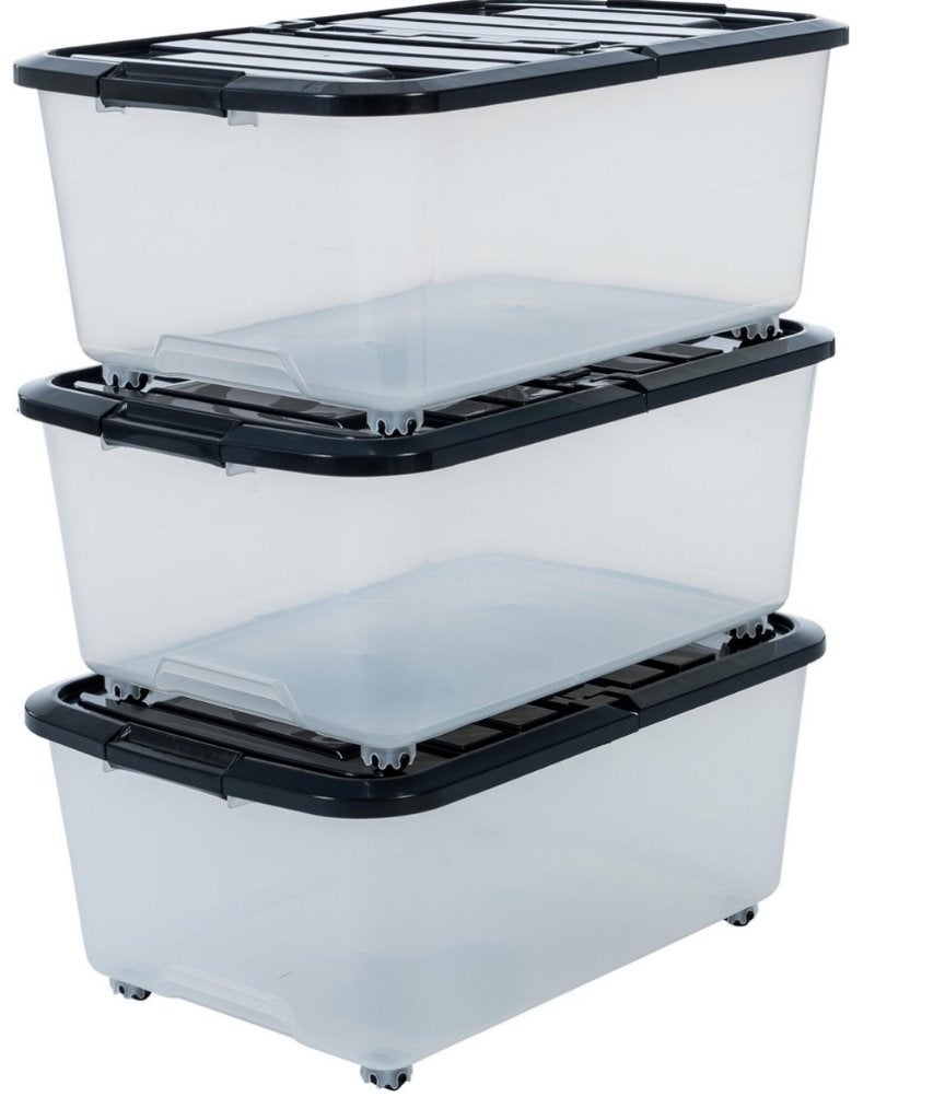 Topbox Rollerbox opbergbox met klap deksel - 40L, Ophalen, Minder dan 35 cm, Minder dan 50 cm, Minder dan 40 cm