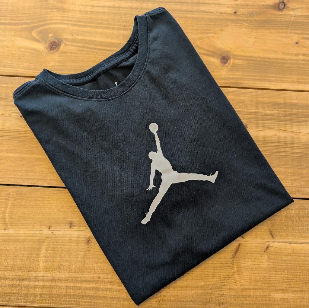 Nike Jordan T - Shirt Maat M, Maat 48/50 (M), Zwart, Overige typen, Ophalen of Verzenden