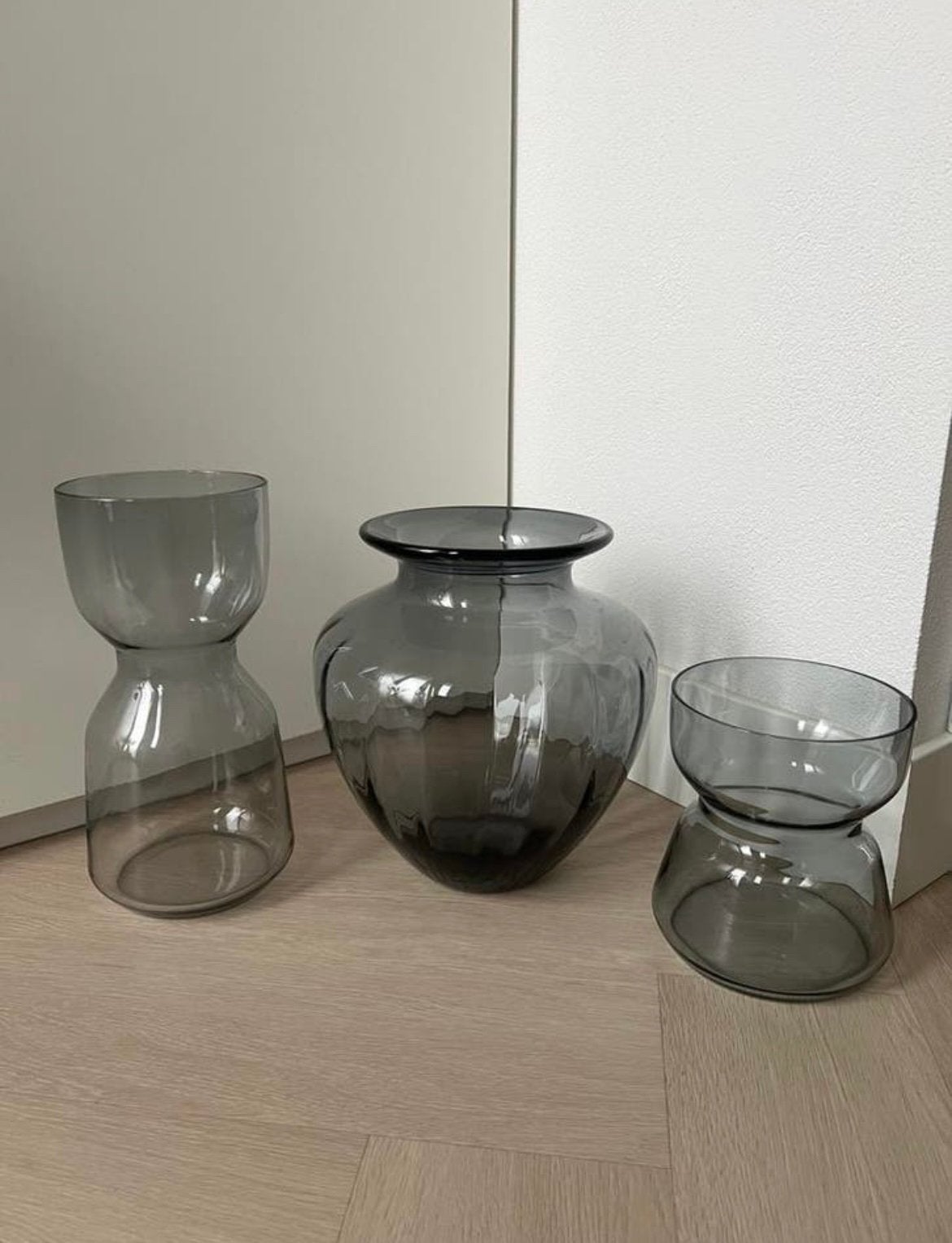 Ikea grijs, Huis en Inrichting, Woonaccessoires | Vazen, Ophalen, Zo goed als nieuw, Overige kleuren